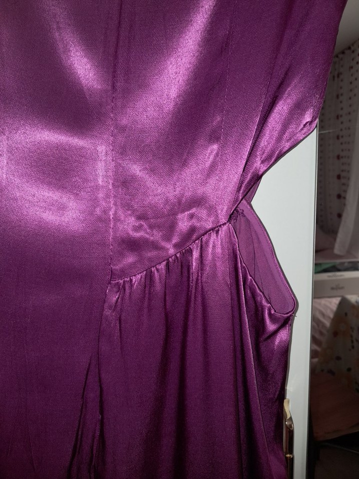 Zara Mor  Uzun Abiye Elbise - Görsel 2