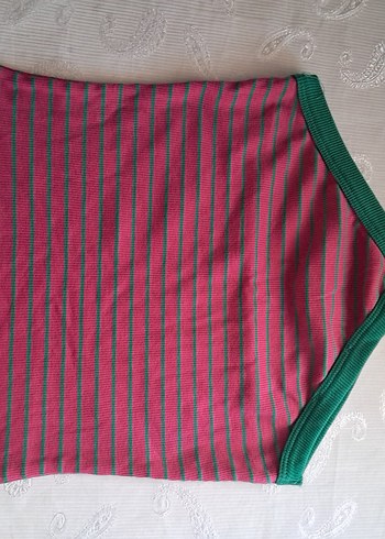 Mango Cizgili Crop - Görsel 2