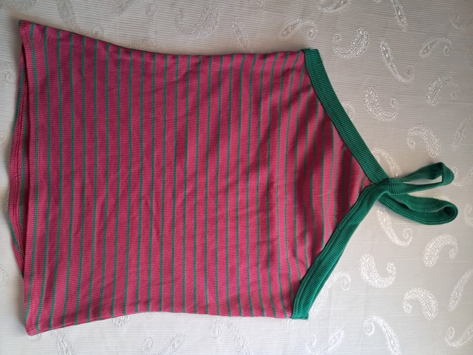 Mango Cizgili Crop - Görsel 2