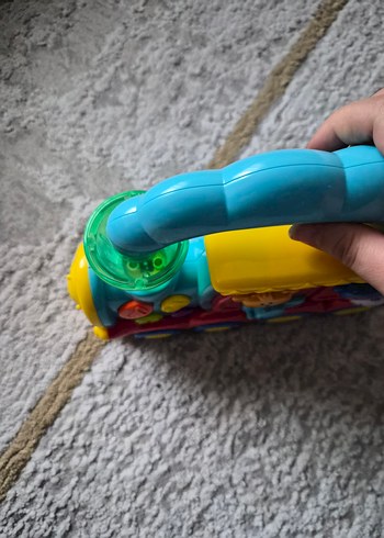 Renkli Hayvan Figürlü İti-Çekli Tren Oyuncağı - Görsel 2