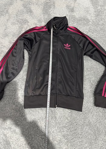 siyah pembe adidas ceket - Görsel 3