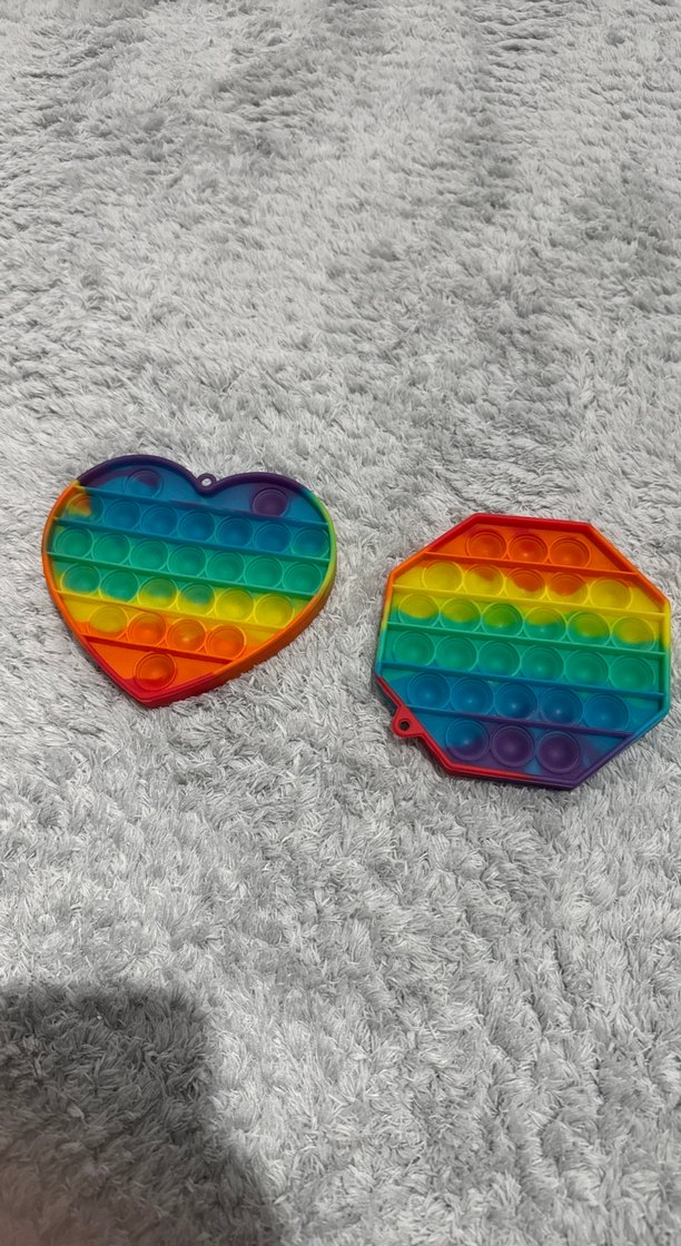 Renkli Pop It 2 adet - Görsel 2
