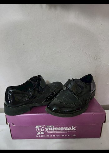 Klasik Siyah Tokalı Erkek Çocuk Ayakkabısı - Görsel 2