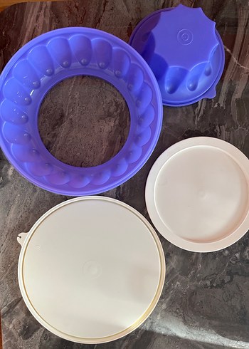 Tupperware marka Pastel Mor Kek Kalıbı - Görsel 9