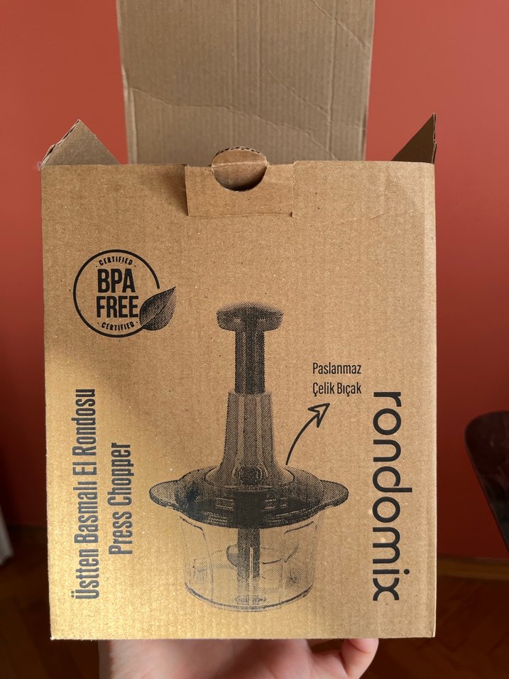 Turuncu El Blenderı ve Doğrayıcı - Görsel 3