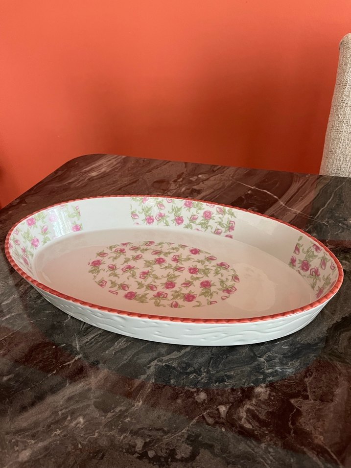 Porselen Servis Tabağı - Görsel 2