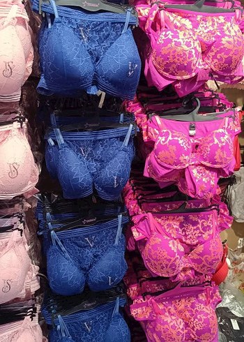 Mor Dantel Detaylı Kadın Sütyen - Görsel 3