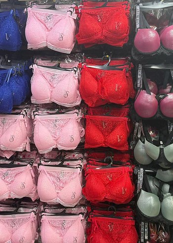 Mor Dantel Detaylı Kadın Sütyen - Görsel 5