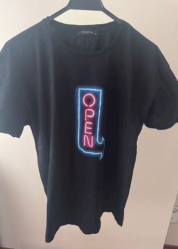 Trendyol Siyah Baskılı Hamile Tişörtü - Görsel 2