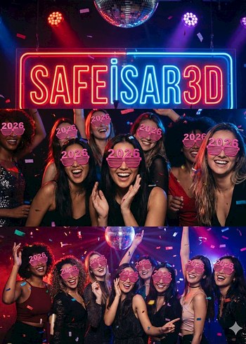 2026 yazılı yılbaşı gözlüğü - Görsel 9