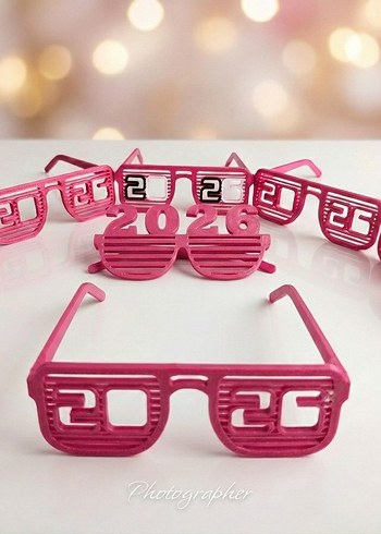 2026 yazılı yılbaşı gözlüğü - Görsel 2