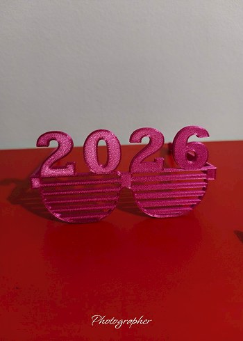 2026 yazılı yılbaşı gözlüğü - Görsel 5