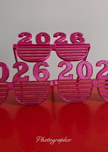 2026 yazılı yılbaşı gözlüğü - Görsel 7