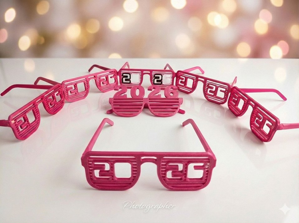 2026 yazılı yılbaşı gözlüğü - Görsel 2