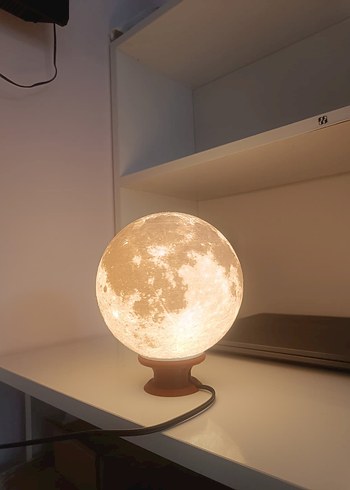 Ay Desenli Masa Lambası - Görsel 3