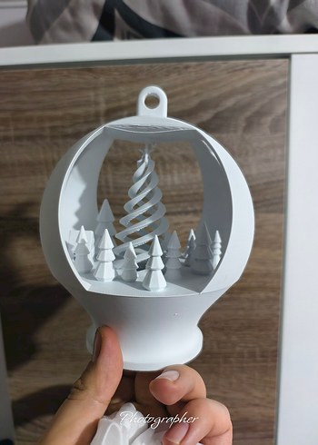 Işıklı Yılbaşı LED'li Mumluk - Görsel 2