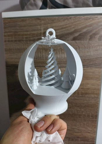 Işıklı Yılbaşı LED'li Mumluk - Görsel 3