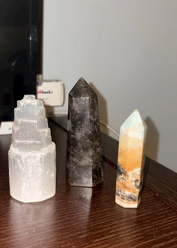 3 Parça Dekoratif Doğal Taş - Görsel 2