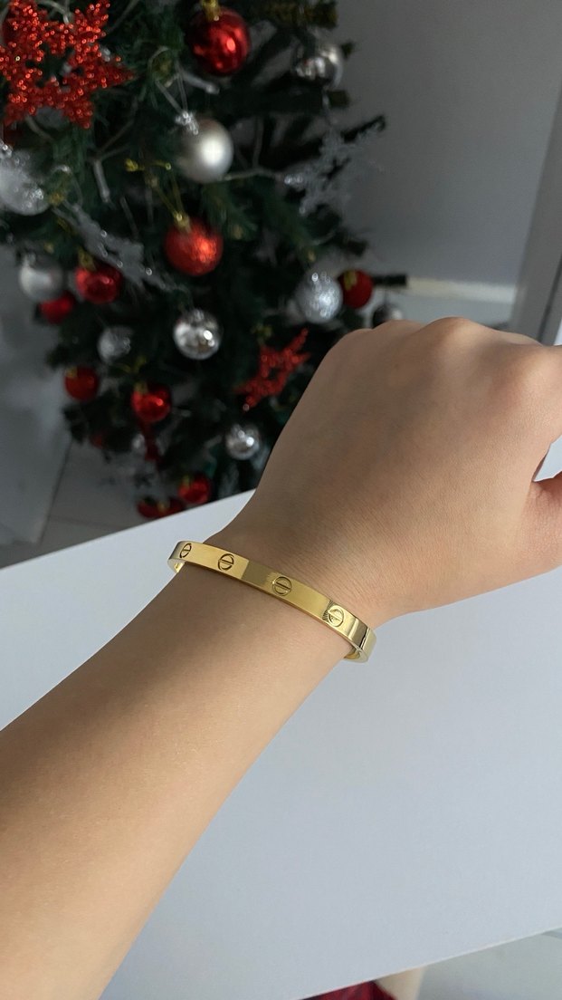 Gold Çelik Kelepçe - Görsel 2