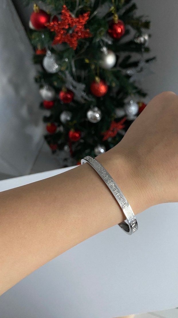 Silver Çelik Ayetel Kürsi Kelepçe - Görsel 2