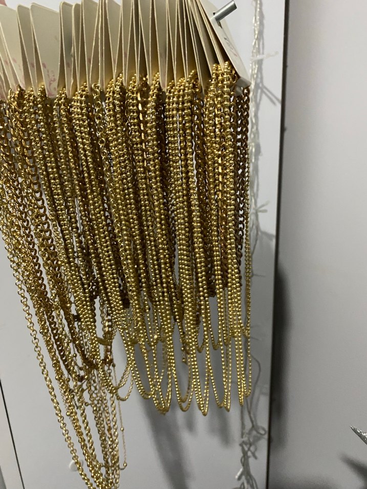 Gold Bijuteri Kolye Seti - Görsel 2