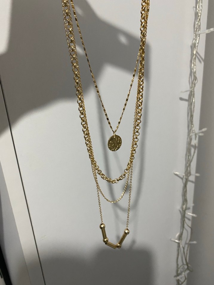 Bijuteri Gold Kolye Seti - Görsel 3