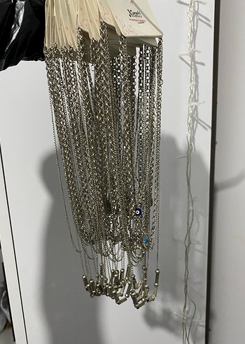 Silver Bijuteri Kolye Toplu - Görsel 3