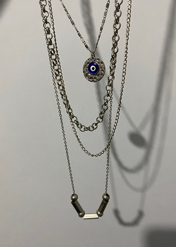 Silver Bijuteri Kolye Toplu - Görsel 2