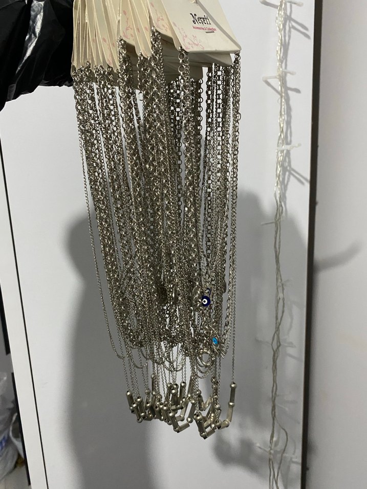 Silver Bijuteri Kolye Toplu - Görsel 3