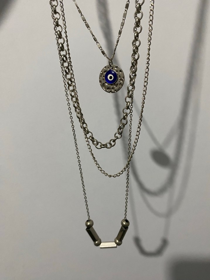 Silver Bijuteri Kolye Toplu - Görsel 2