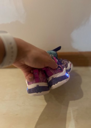 Kız Çocuk Bağcıksız Renkli Spor Ayakkabı - Görsel 4