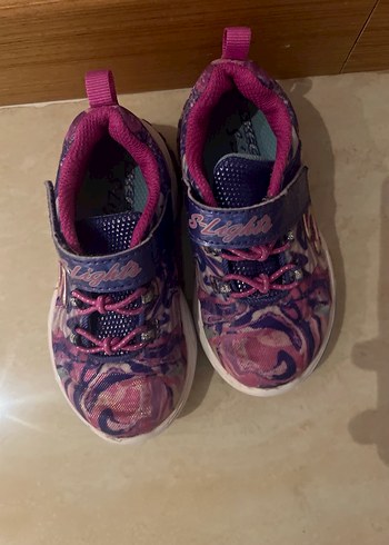 Kız Çocuk Bağcıksız Renkli Spor Ayakkabı - Görsel 2