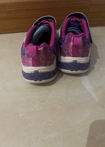 Kız Çocuk Bağcıksız Renkli Spor Ayakkabı - Görsel 6