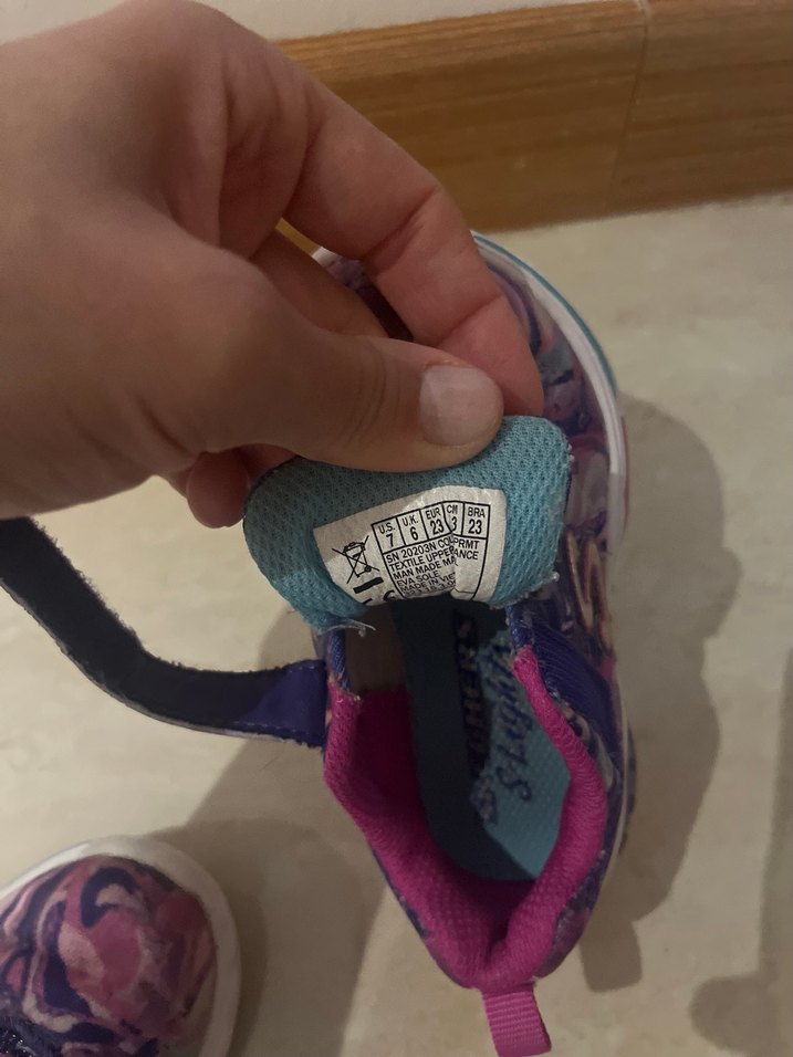 Kız Çocuk Bağcıksız Renkli Spor Ayakkabı - Görsel 3