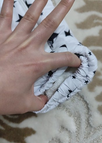 Kürklü Kapüşonlu Erkek Bebek Tulum - Görsel 6