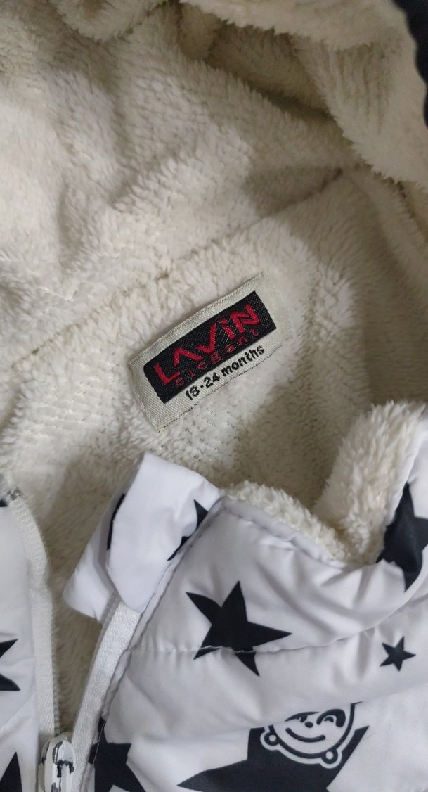 Kürklü Kapüşonlu Erkek Bebek Tulum - Görsel 3