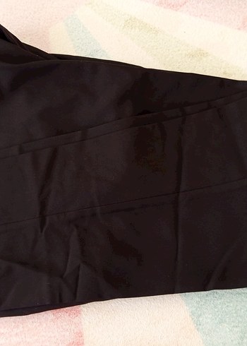 Erkek Siyah Kumaş Pantolon - Görsel 3