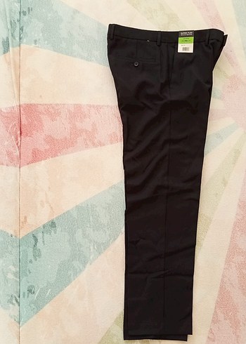 Erkek Siyah Kumaş Pantolon - Görsel 2