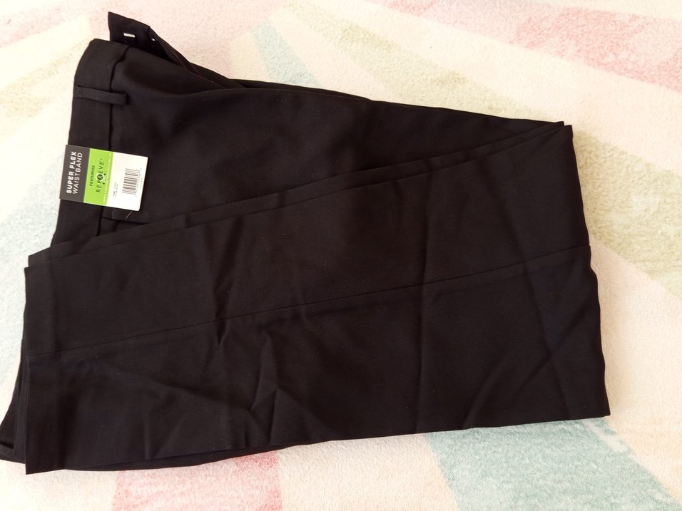 Erkek Siyah Kumaş Pantolon - Görsel 3