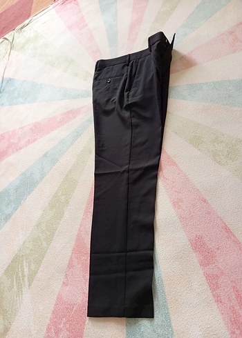 Siyah Erkek Kumaş Pantolon - Görsel 3