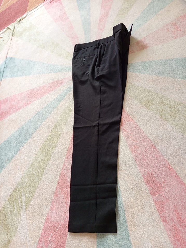 Siyah Erkek Kumaş Pantolon - Görsel 3