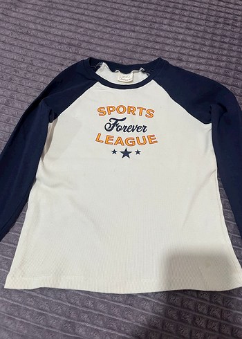 Kız Çocuk  Baskılı Uzun Kollu Tişört - Görsel 2