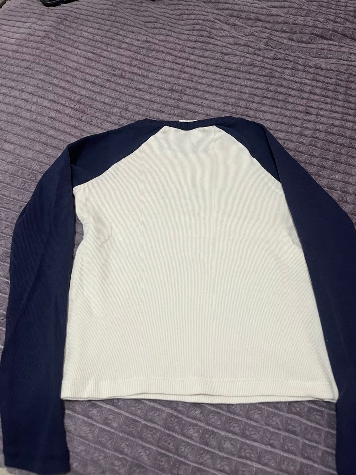 Kız Çocuk  Baskılı Uzun Kollu Tişört - Görsel 3