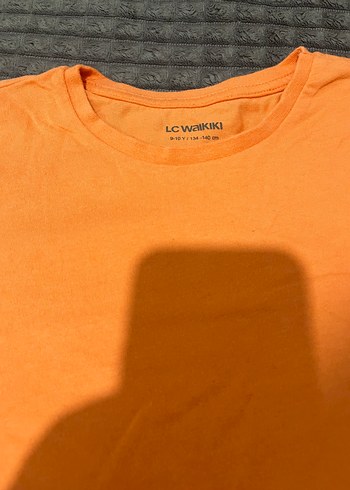 Kız Çocuk Turuncu Uzun Kollu Tişört - Görsel 3