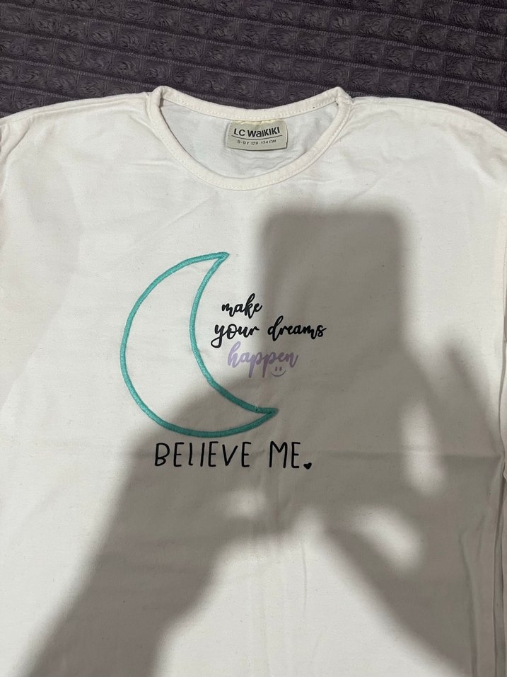 Kız Çocuk Uzun Kollu Tişört - Görsel 2