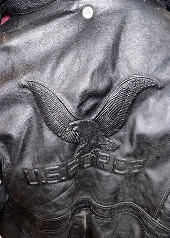 USFORCE VİNTAGE KOLEKSİYONLUK AĞIR DERİ MONT - Görsel 5