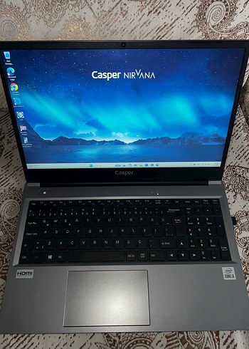 Gri Casper Notebook Bilgisayar - Görsel 2