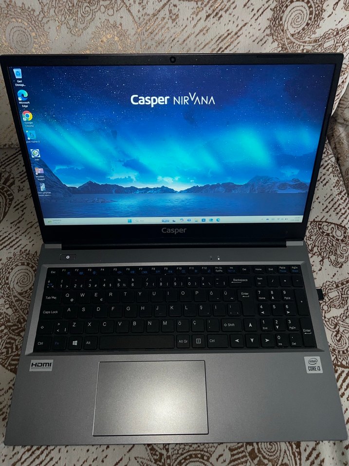 Gri Casper Notebook Bilgisayar - Görsel 2