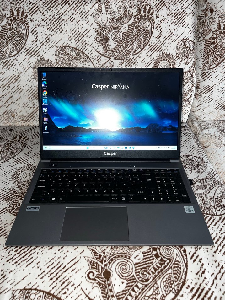 Gri Casper Notebook Bilgisayar - Görsel 3