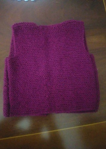 Mor Örgü çocuk Süveter 1-2 yaş - Görsel 2